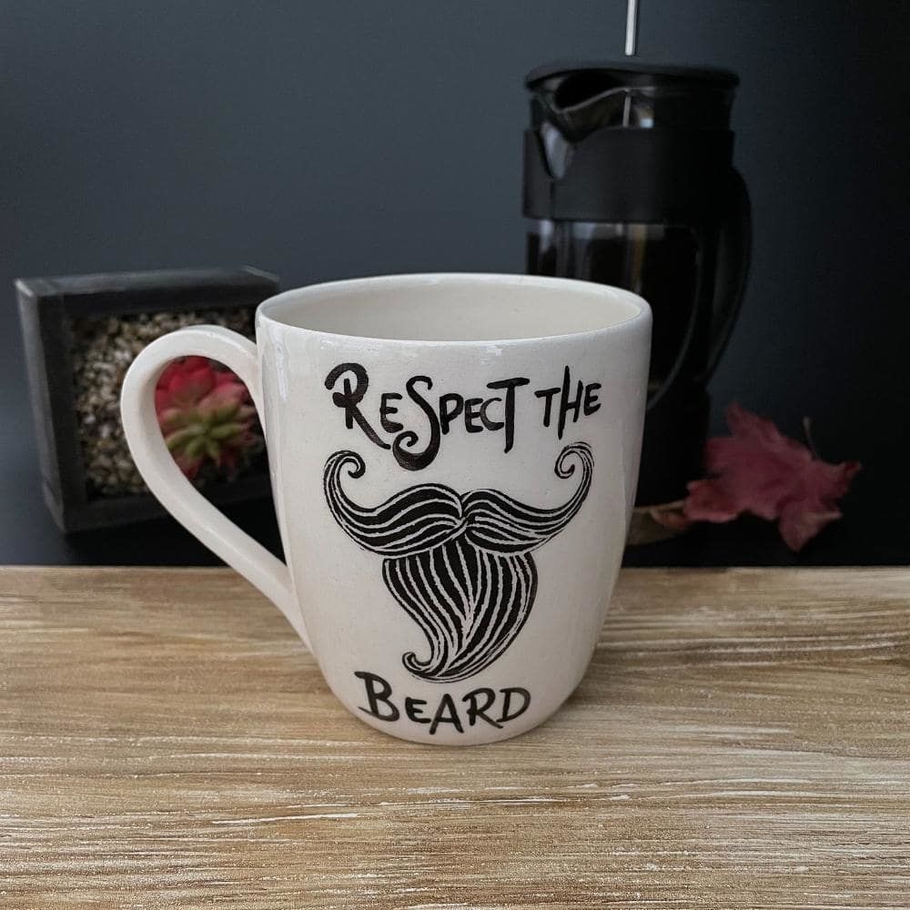 Sakal Baba Seramik Konik Kupa Respect