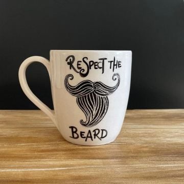 Sakal Baba Seramik Konik Kupa Respect