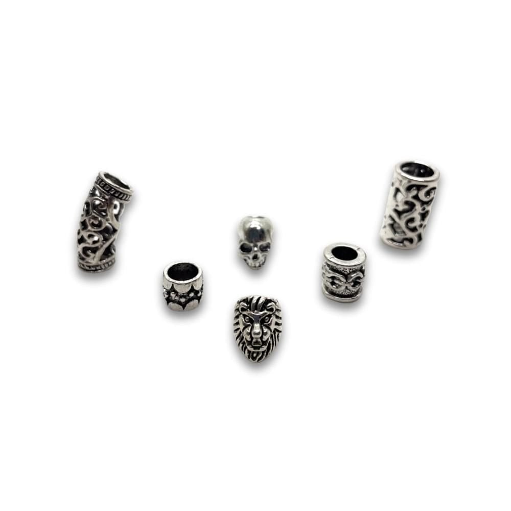 Viking Sakal Boncuğu Metalik 6'lı SB188
