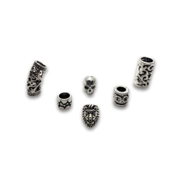 Viking Sakal Boncuğu Metalik 6'lı SB188