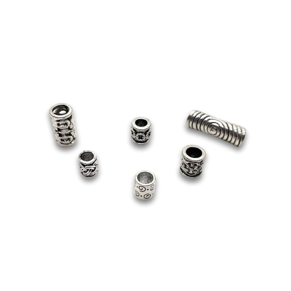 Viking Sakal Boncuğu Metalik 6'li SB189