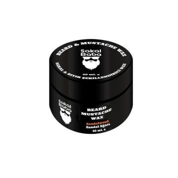 Sakal ve Bıyık Şekillendirici Wax Sandal Ağacı