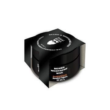 Sakal ve Bıyık Şekillendirici Wax Sandal Ağacı