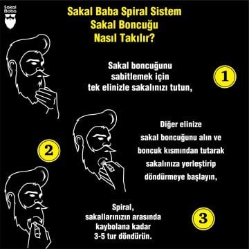 Sakal Boncuğu Beyaz Taşlı