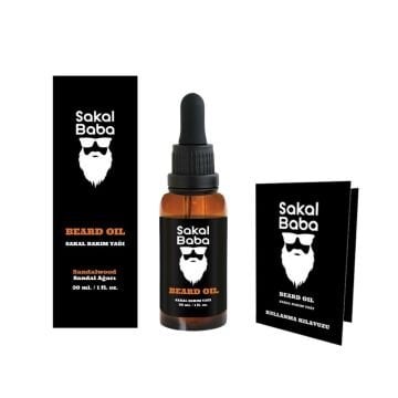 Sakal Bakım Yağı Sandal Ağacı
