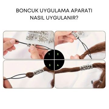 Sakal Boncuğu Viking Sakal Boncuğu 45 adet