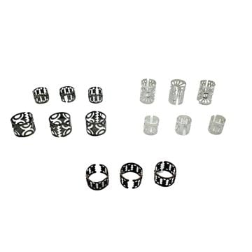 Sıkıştırmalı Sakal Boncuğu 15 Adet Karışık SB209