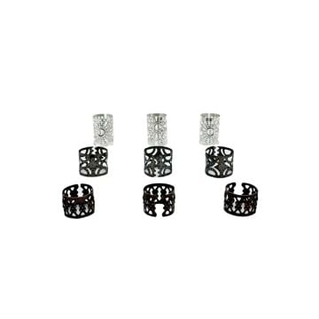 Sıkıştırmalı Sakal Boncuğu 9 Adet Karışık SB210