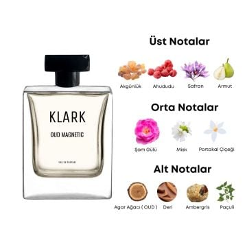 Klark Oud Magnetic - 50 ml Edp Parfüm