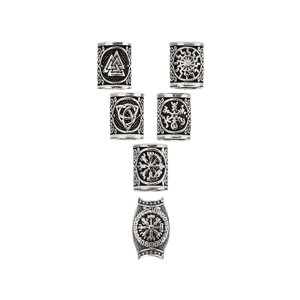 Viking Sakal Boncuğu Metalik 6'li SB212