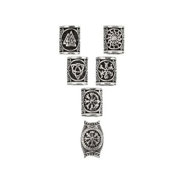 Viking Sakal Boncuğu Metalik 6'li SB212