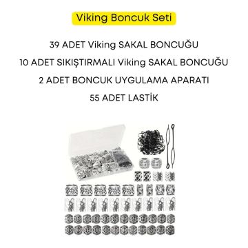 Sakal Boncuğu Viking Sakal Boncuğu 49 adet