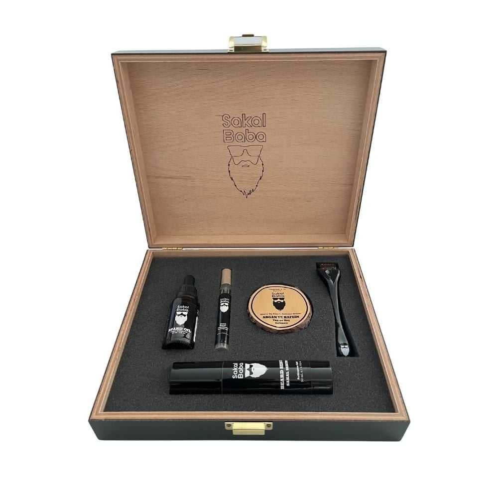 Premium Sakal Geliştirici ve Sakal Bakım Kiti