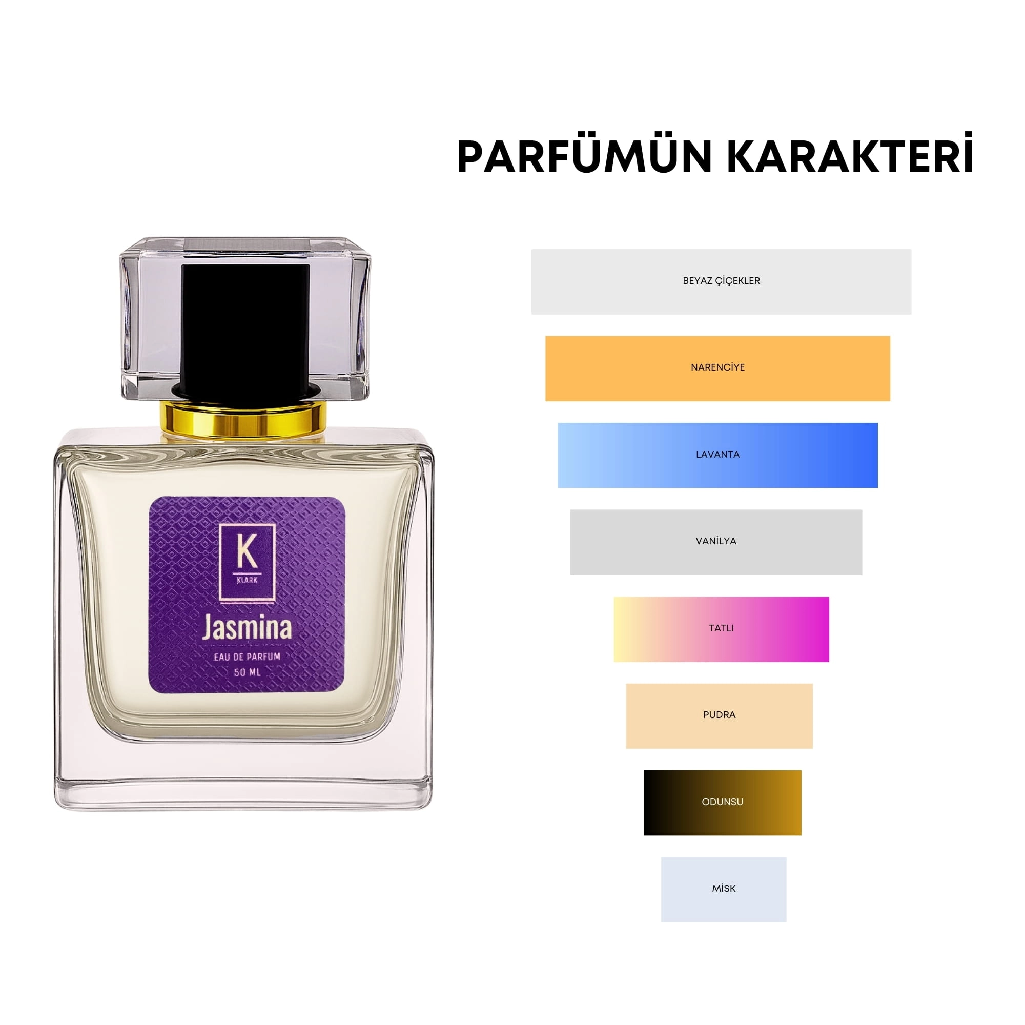 Jasmina - 50 ml Edp Parfüm