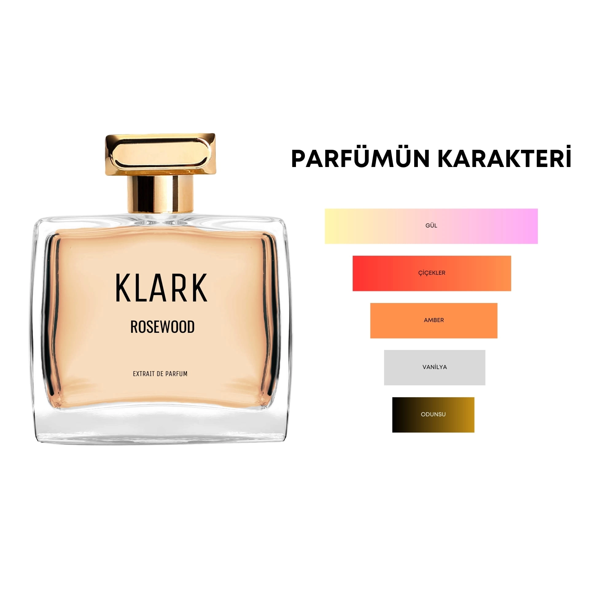 Klark Rosewood - 50 ml Extrait De Parfüm