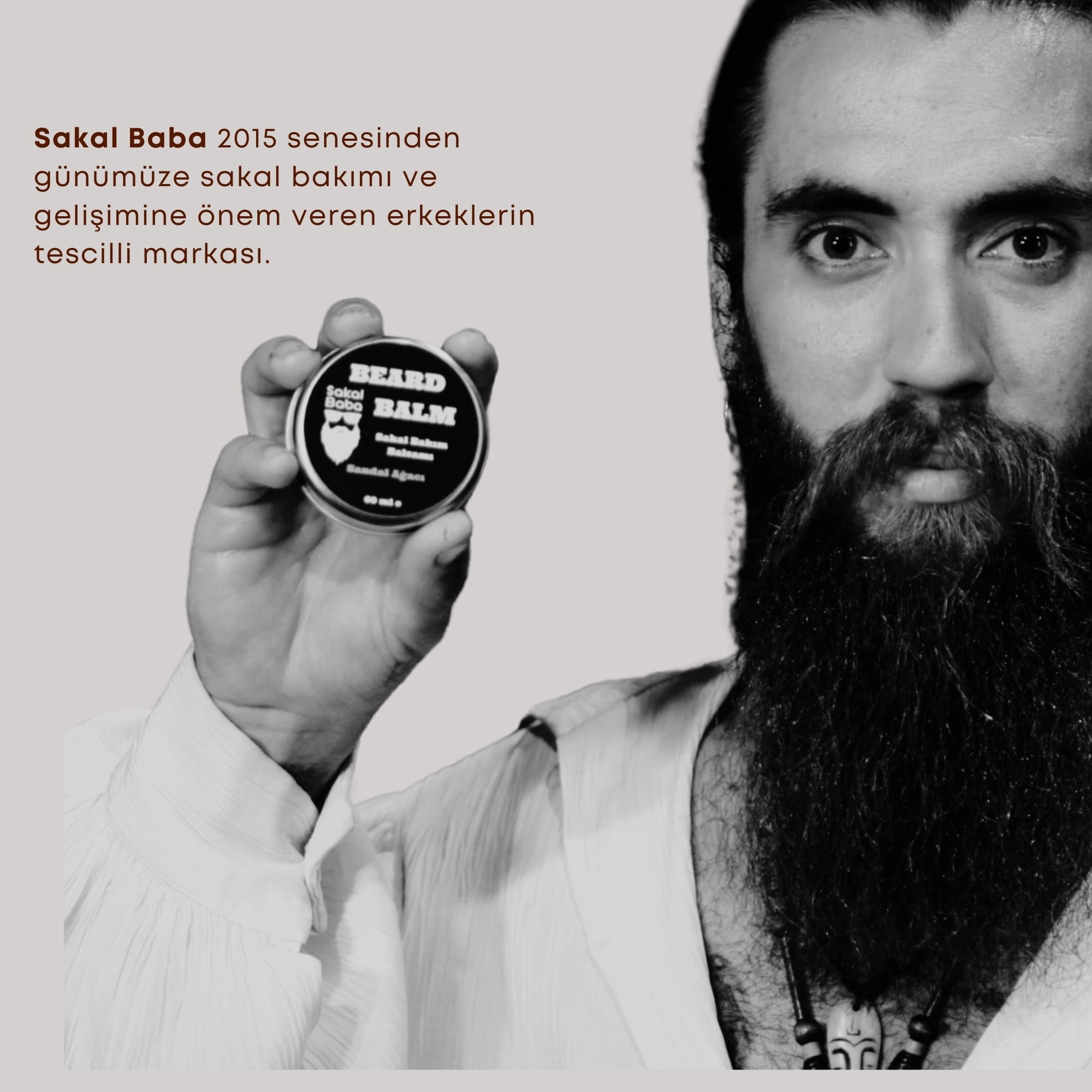 Sakal Baba Beard Balm Sakal Kremi Sandal Ağacı
