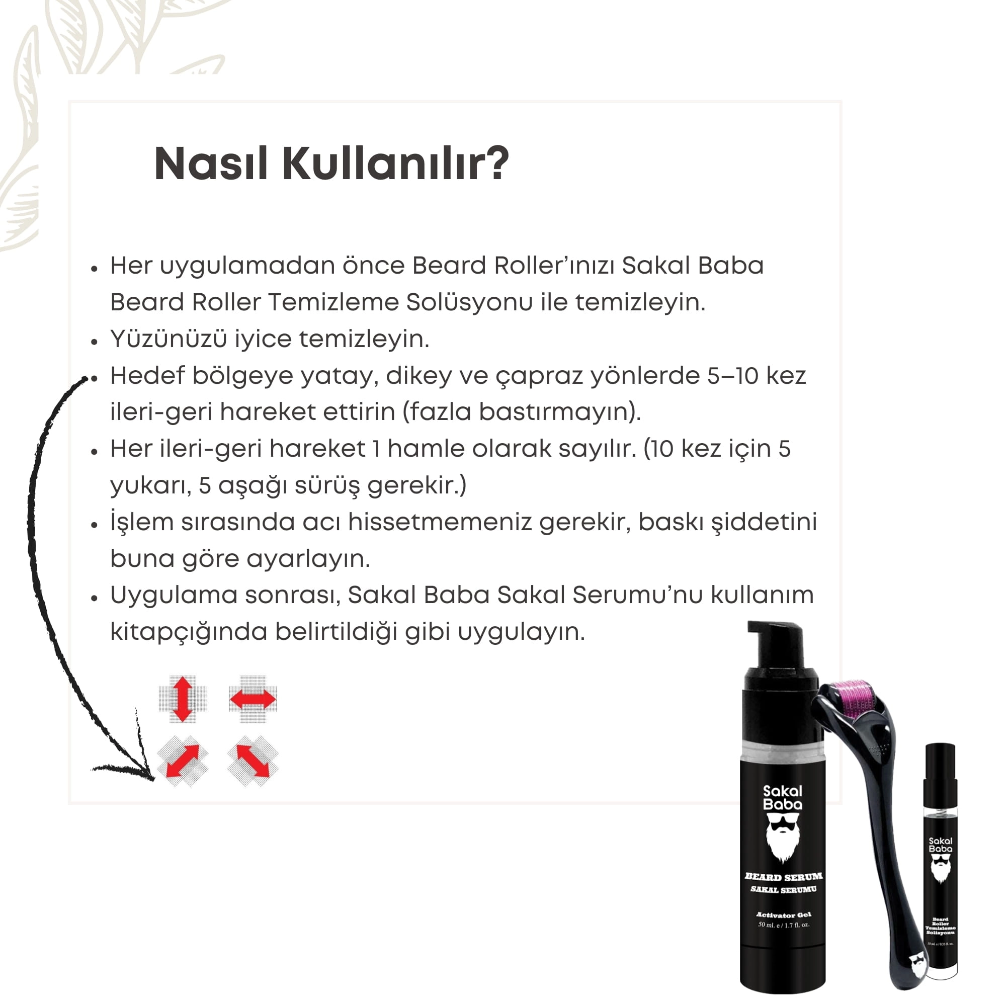 Sakal Geliştirici Set