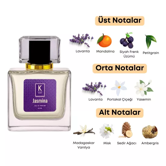 Jasmina - 50 ml Edp Parfüm