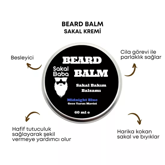 Beard Balm Sakal Kremi | Hafif Tutuculuk ve Stil