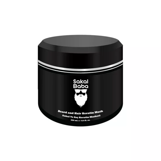 Sakal ve Saç Keratin Maskesi | Yoğun Bakım ve Onarım